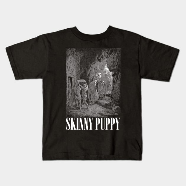 Skinny Puppy / / Original Fan Art Tribute Design Kids T-Shirt by DankFutura